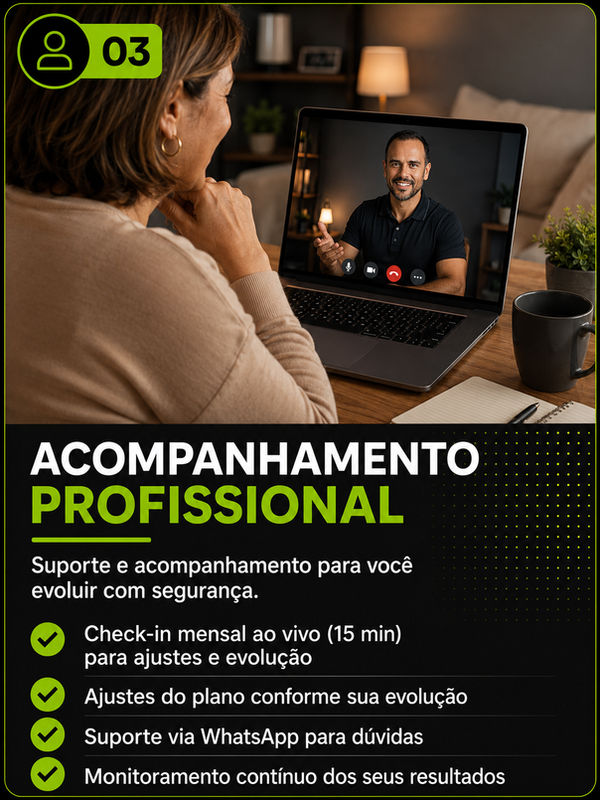 Aluna em consulta por vídeo com o Prof. Paulo Amaral